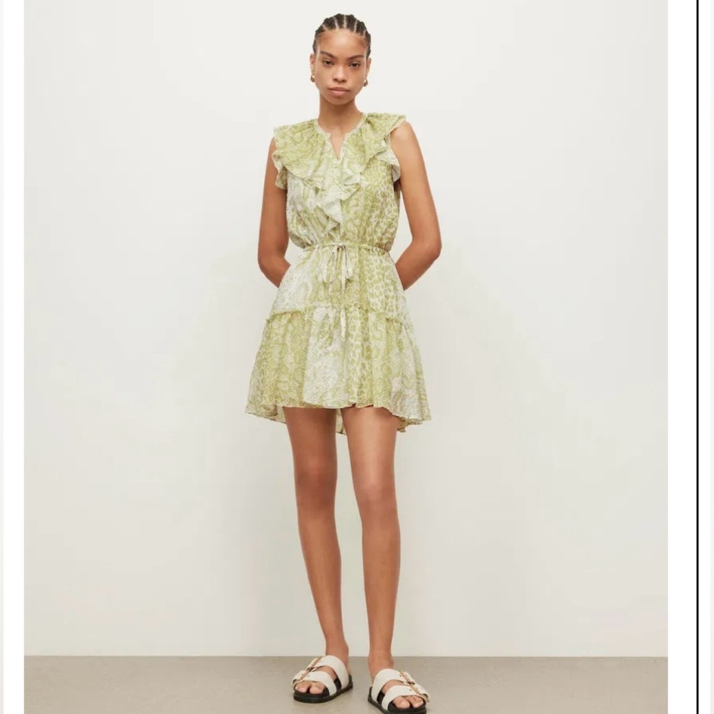 NWT All Saints Ali Noch Dress - Picture 5 of 11